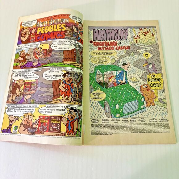 Healthcliff Comic Book Magazine Knightmare at Nutmeg Castle Oct 1987 Vol 1 No 19 - Picture 2 of 3